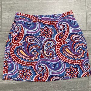 Peter Millar Paisley Athletic/Golf Skort